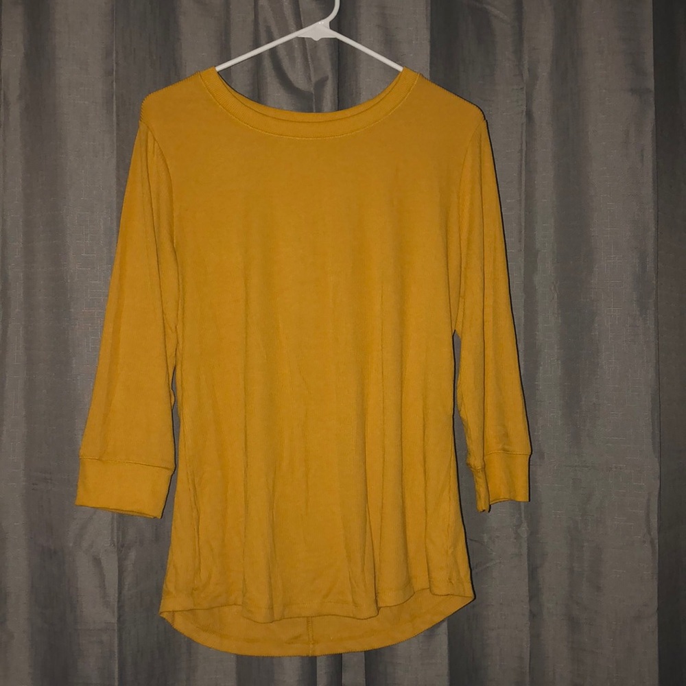 Mustard yellow long sleeve